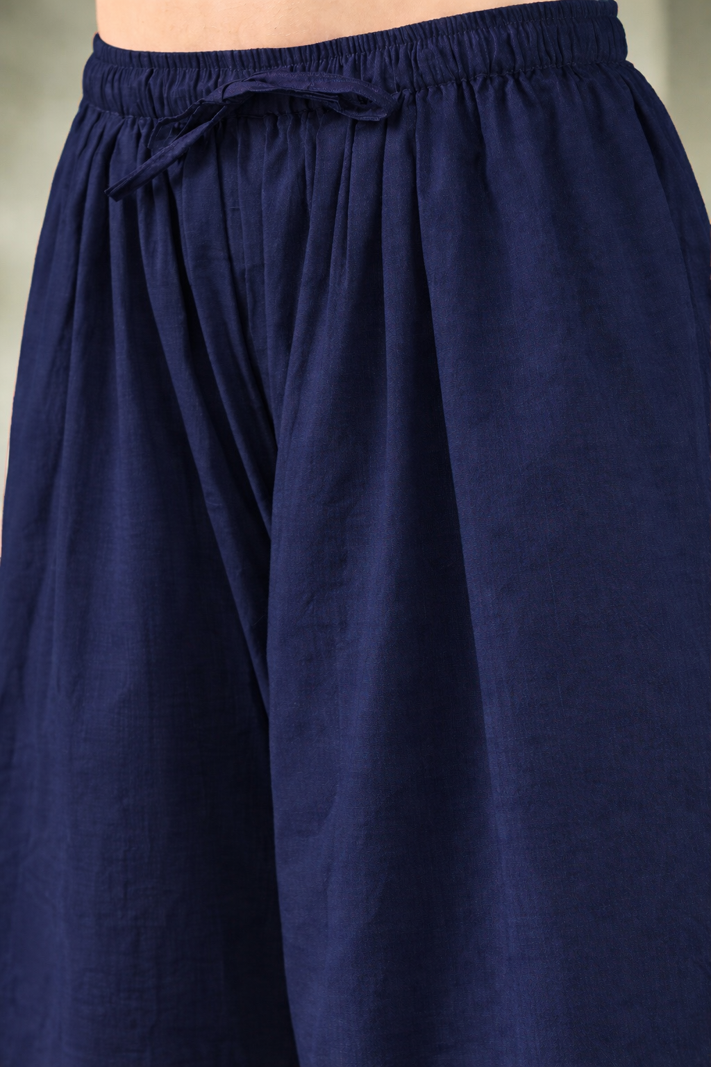 Premium Rayon Farsi Salwar - Soft Comfort Navy Blue Color