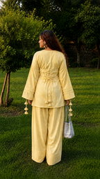 Trending Lace Up Kurti Set
