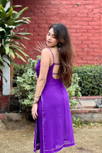 Pure Georgette Two Piece Set (Kurta And Pant)