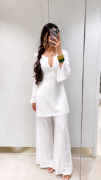 Moon Casual Kurta Set with Palazzo Pants