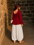Ruby Bloom Kurti with Balloon pant