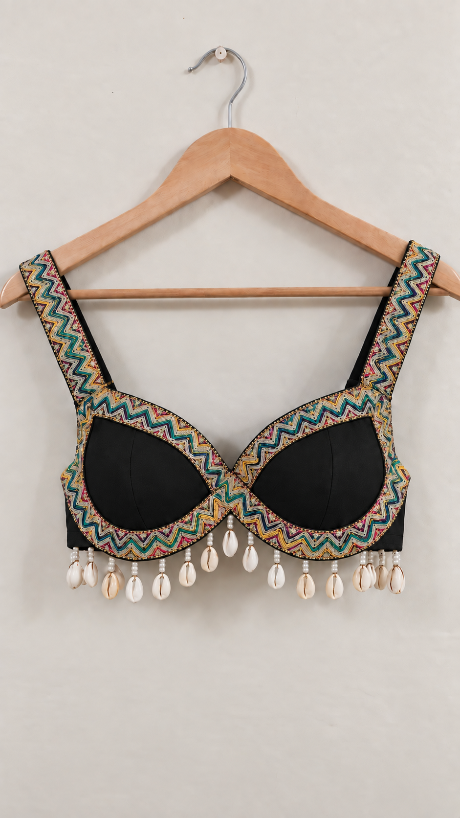 Boho Shell Corset Blouse