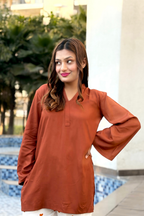 Trending Heart Shaped Rayon Fabric Salwar Palazzo Pant with Kurta