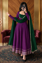 Dual-Tone Suit Set