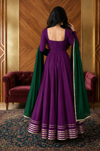 Dual-Tone Suit Set