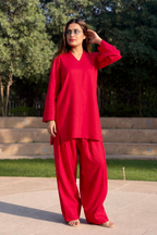 Rayon Kurta With Farshi Salwar
