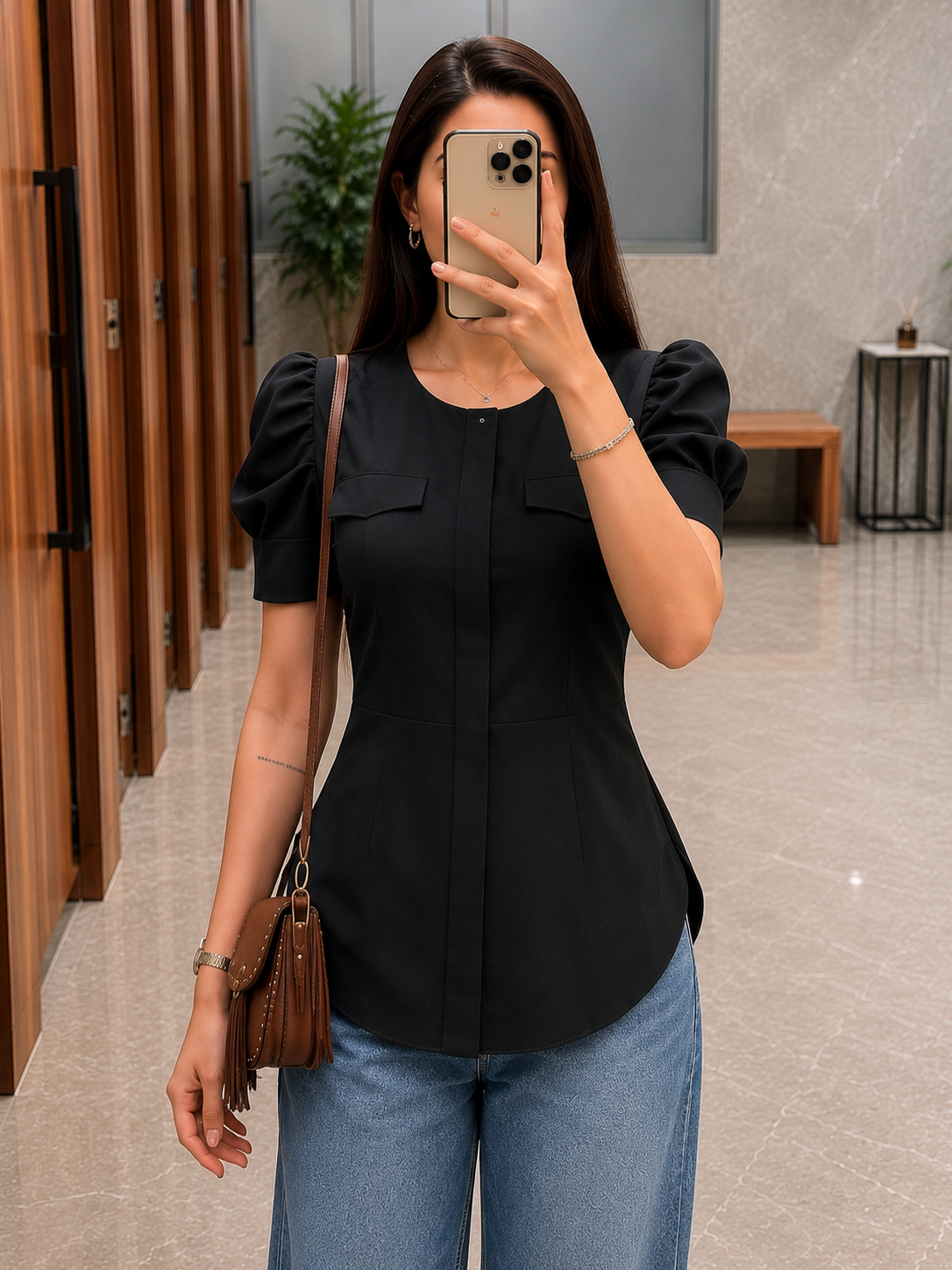 The Disney Princess Puff Sleeves Top