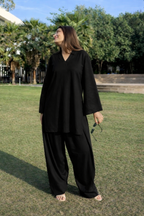 Rayon Kurta With Farshi Salwar