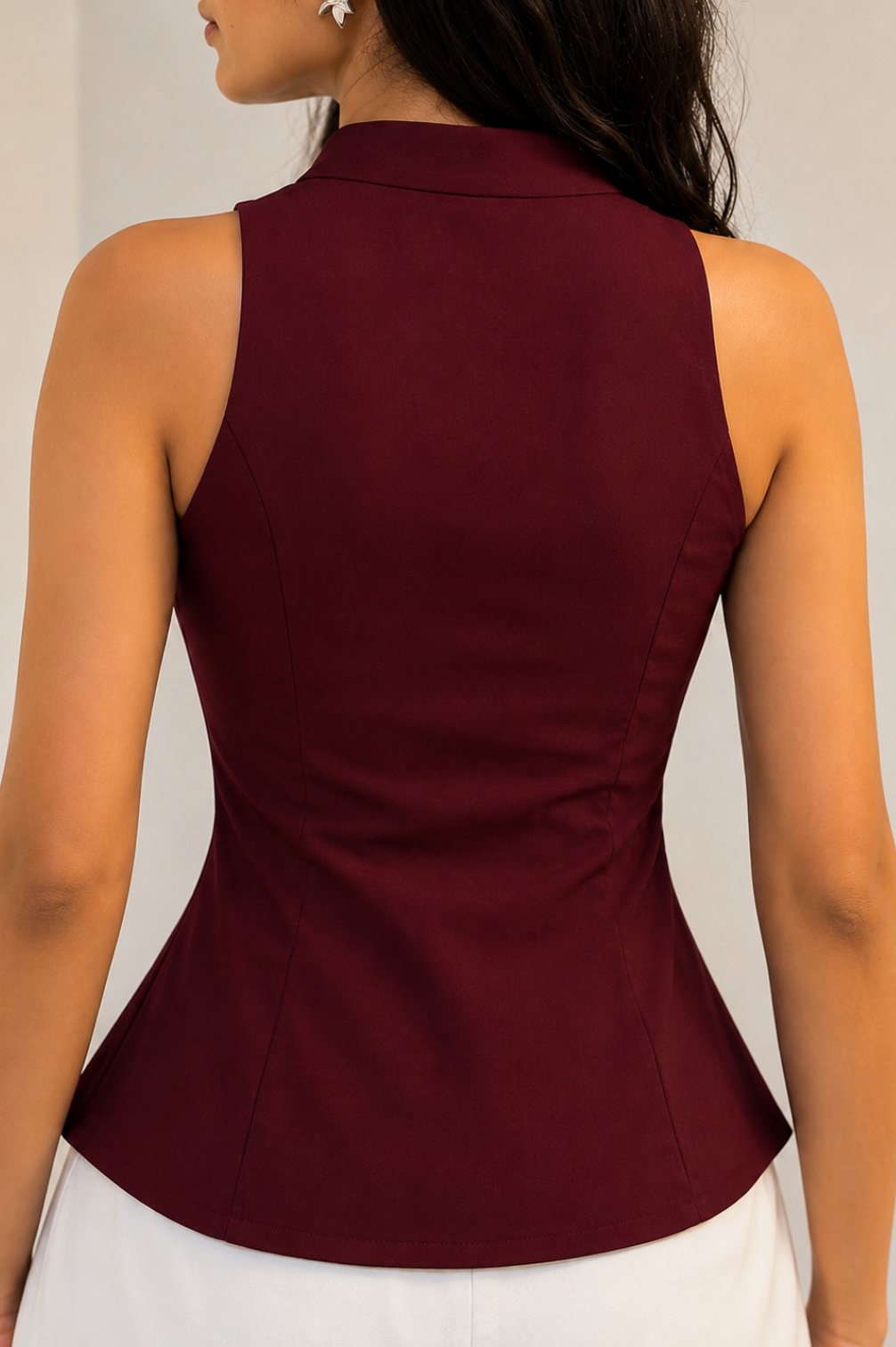 (Baddie Collection) Basic Halter Neck Top