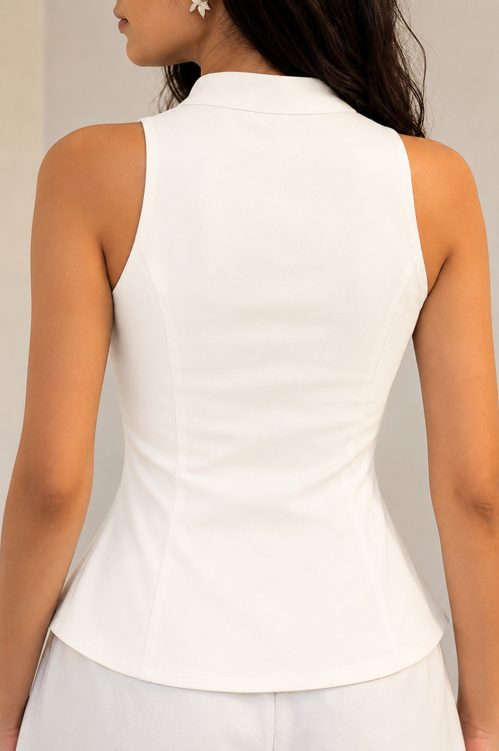 (Baddie Collection) Basic Halter Neck Top