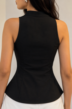 (Baddie Collection) Basic Halter Neck Top