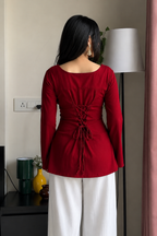 Trending Detachable Sleeves Kurti In Premium Rayon Fabric