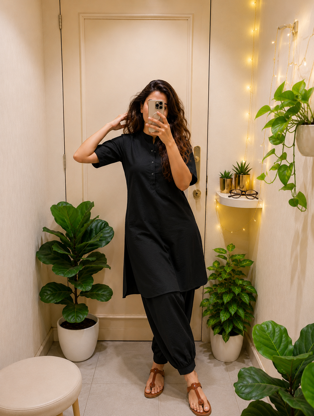 Viscose Rayon Shirt Kurti SET