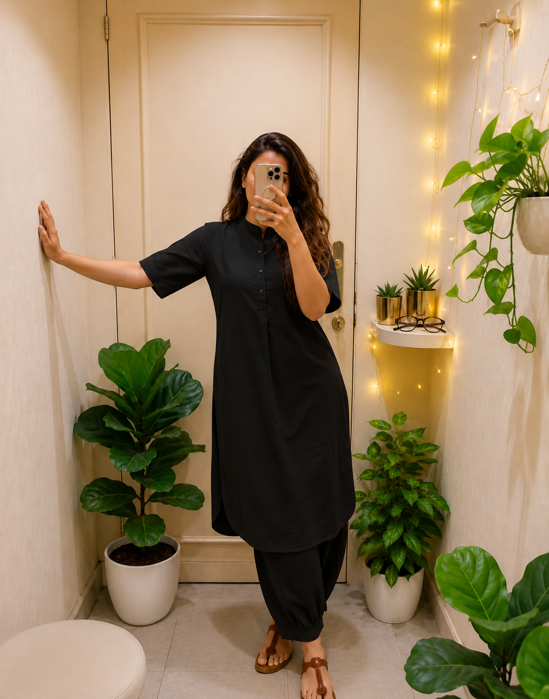 Viscose Rayon Shirt Kurti SET