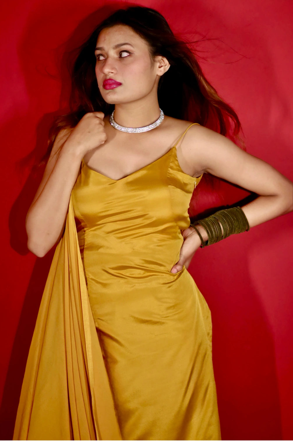 Y2k Sleeveless Long Kurti With Pant And Dupatta Two Piece