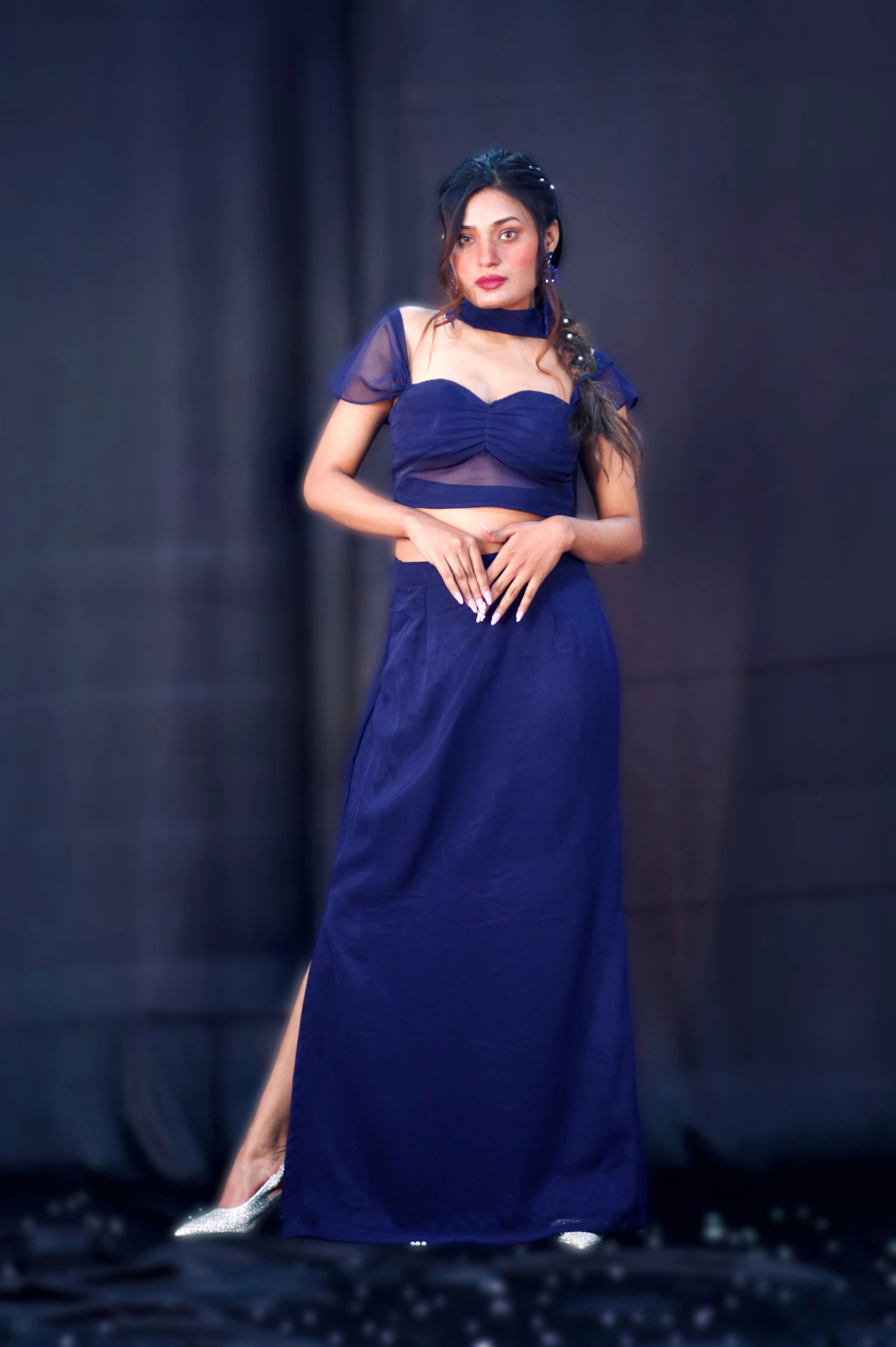 MERMAID LEHNGA DRESS WITH DUPATTA