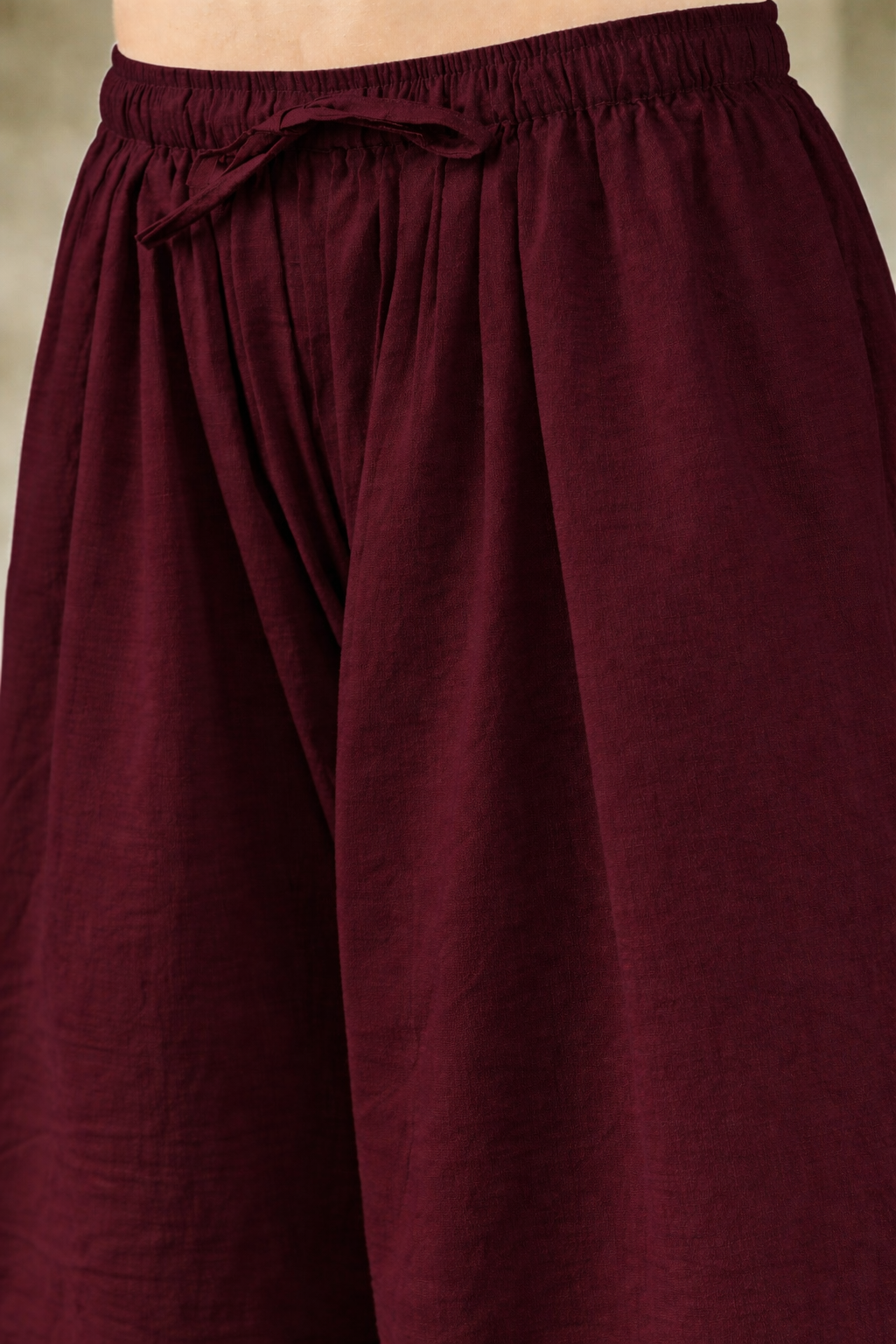 Premium Rayon Farsi Salwar - Soft Comfort Deep Maroon Color