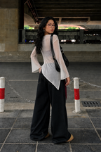 Two piece Seamless Tube with Transparent cover kurti